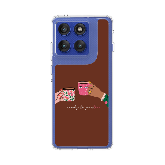 スリムプロテクションケース［ Teatime - Brown ］