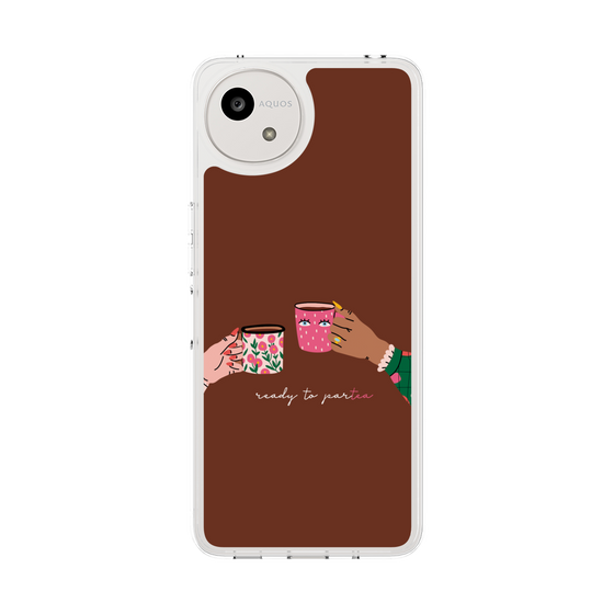 スリムプロテクションケース［ Teatime - Brown ］
