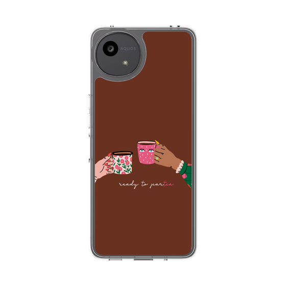 スリムプロテクションケース［ Teatime - Brown ］