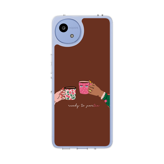 スリムプロテクションケース［ Teatime - Brown ］