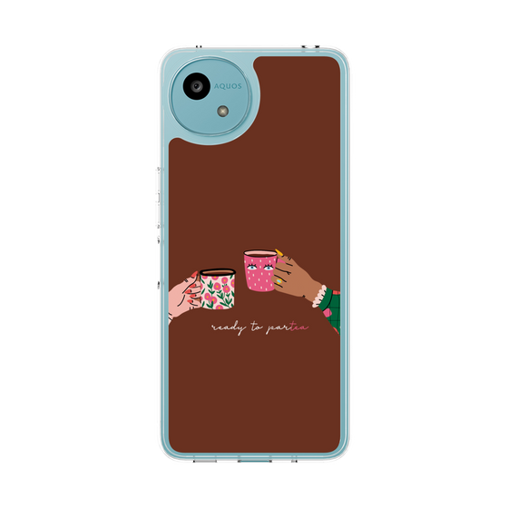 スリムプロテクションケース［ Teatime - Brown ］