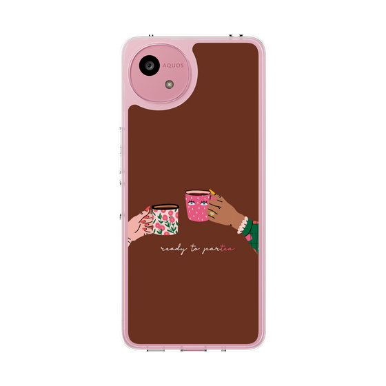スリムプロテクションケース［ Teatime - Brown ］