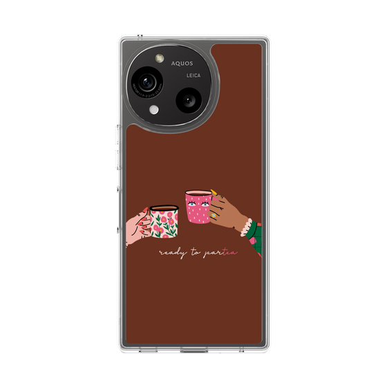 スリムプロテクションケース［ Teatime - Brown ］