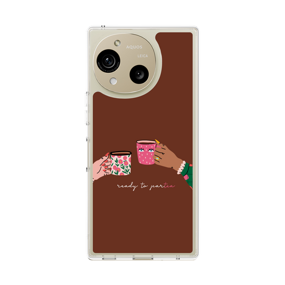 スリムプロテクションケース［ Teatime - Brown ］