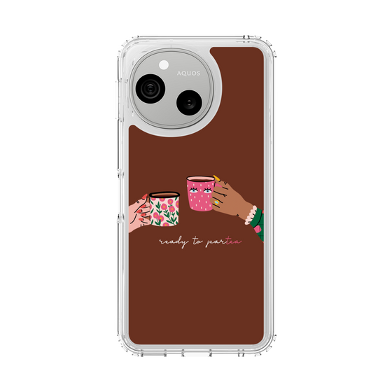 スリムプロテクションケース［ Teatime - Brown ］