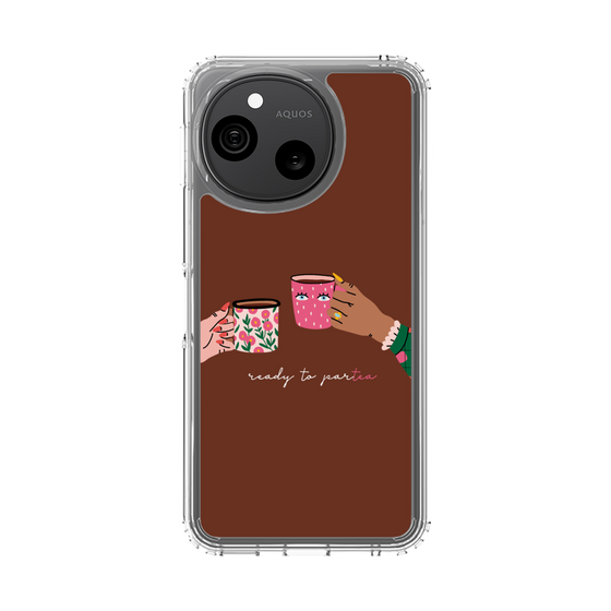 スリムプロテクションケース［ Teatime - Brown ］