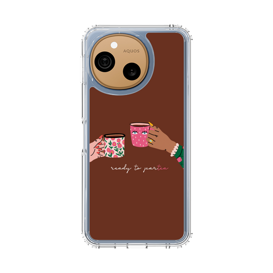 スリムプロテクションケース［ Teatime - Brown ］