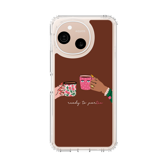 スリムプロテクションケース［ Teatime - Brown ］