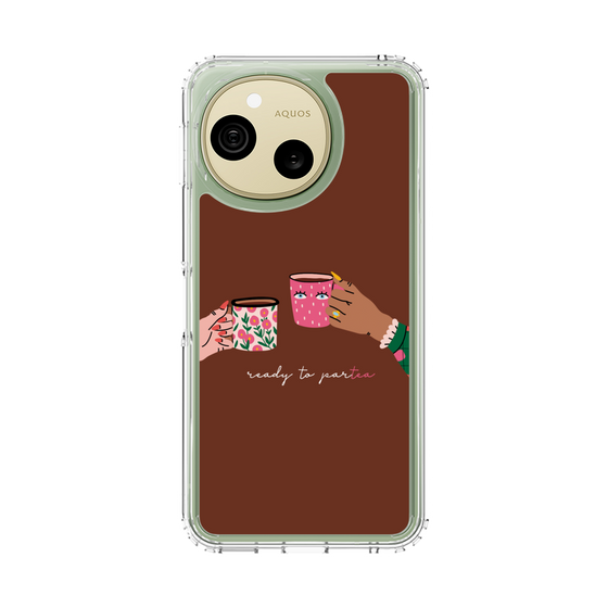 スリムプロテクションケース［ Teatime - Brown ］