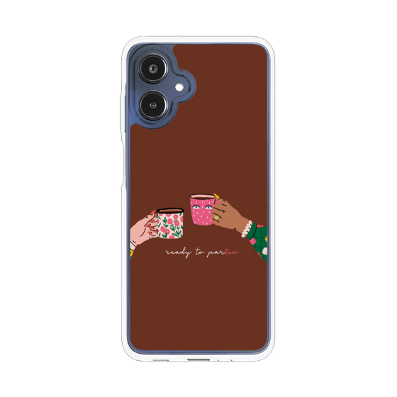 スリムプロテクションケース［ Teatime - Brown ］