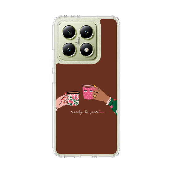 スリムプロテクションケース［ Teatime - Brown ］