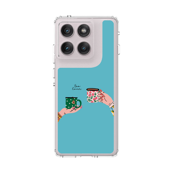 スリムプロテクションケース［ Teatime - Blue ］