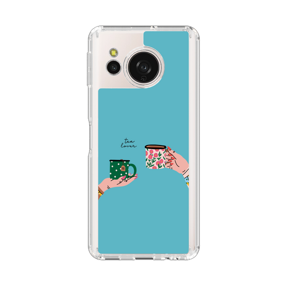 スリムプロテクションケース［ Teatime - Blue ］