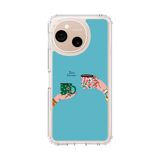 スリムプロテクションケース［ Teatime - Blue ］