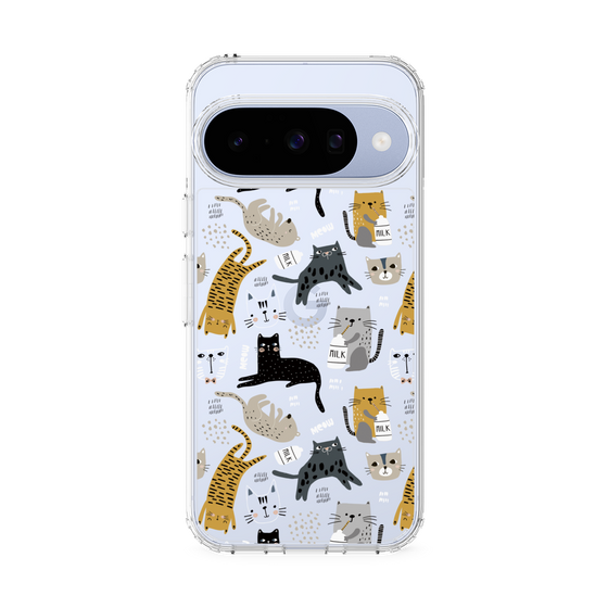 スリムプロテクションケース［ Funny Cats - 01 ］