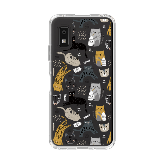 スリムプロテクションケース［ Funny Cats - 01 ］