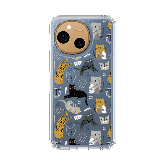 スリムプロテクションケース［ Funny Cats - 01 ］