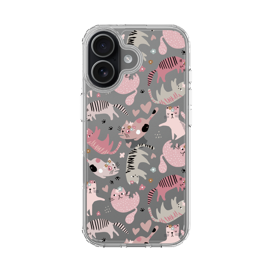 スリムプロテクションケース［ Funny Cats - 02 ］