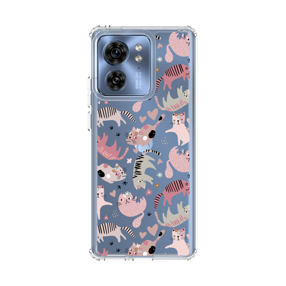 スリムプロテクションケース［ Funny Cats - 02 ］