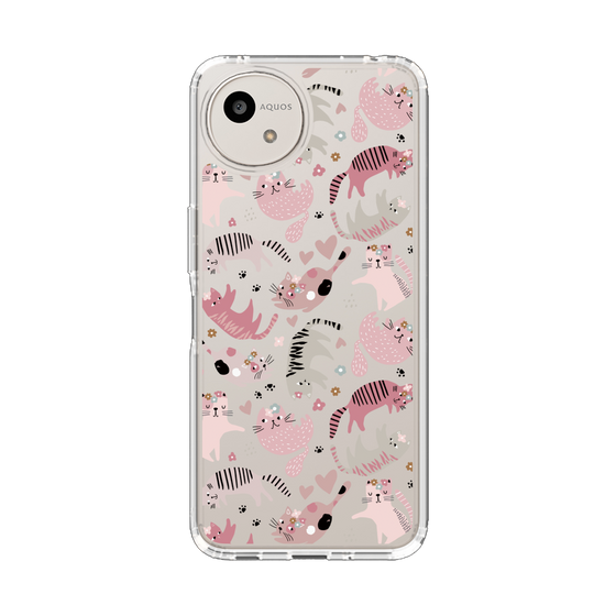 スリムプロテクションケース［ Funny Cats - 02 ］