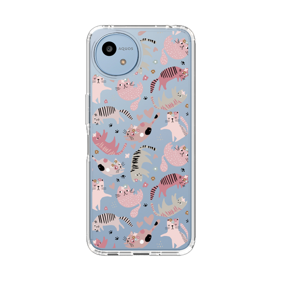 スリムプロテクションケース［ Funny Cats - 02 ］