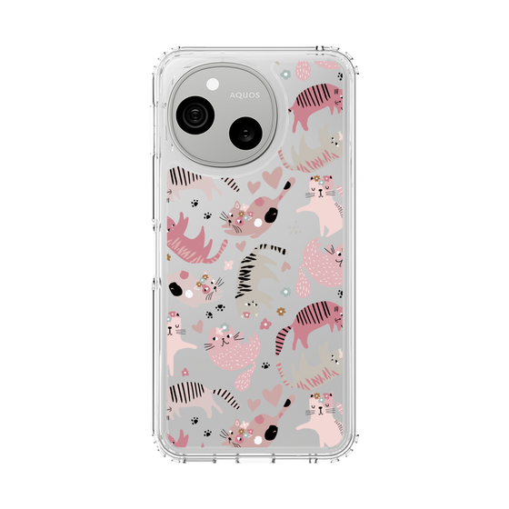 スリムプロテクションケース［ Funny Cats - 02 ］