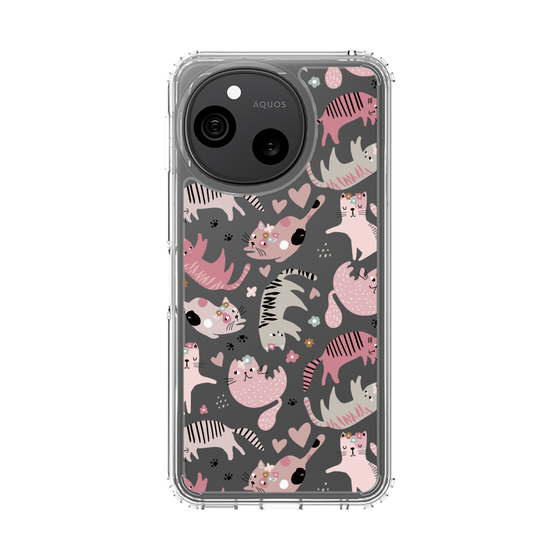 スリムプロテクションケース［ Funny Cats - 02 ］