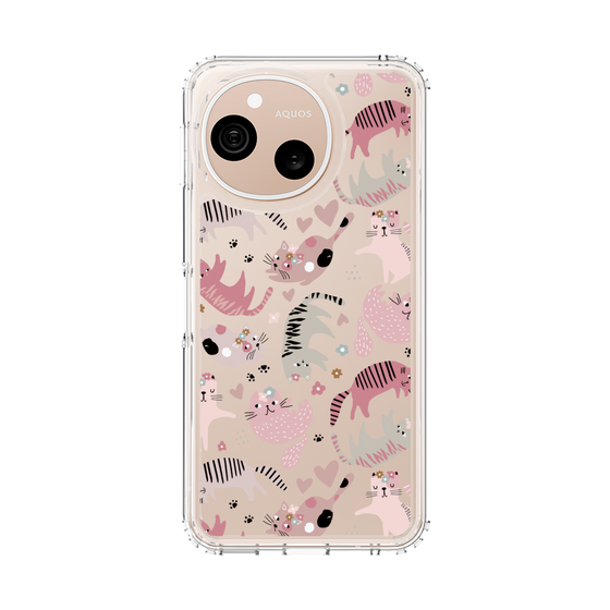 スリムプロテクションケース［ Funny Cats - 02 ］