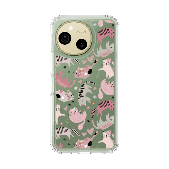 スリムプロテクションケース［ Funny Cats - 02 ］