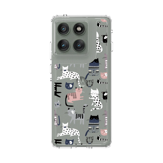 スリムプロテクションケース［ Funny Cats - 03 ］