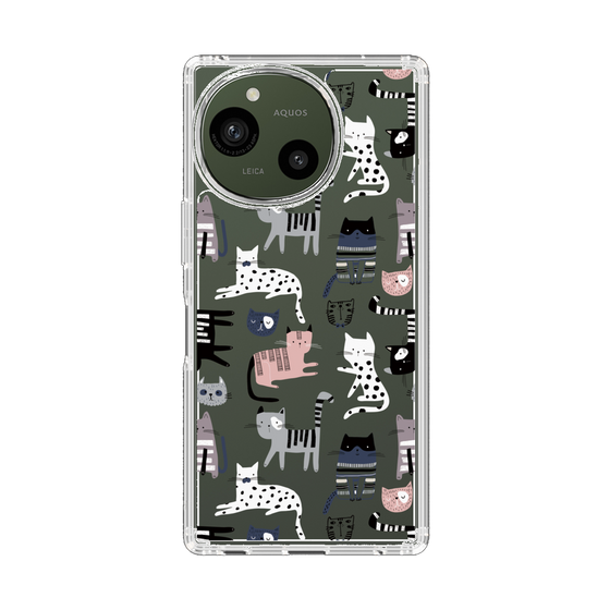 スリムプロテクションケース［ Funny Cats - 03 ］