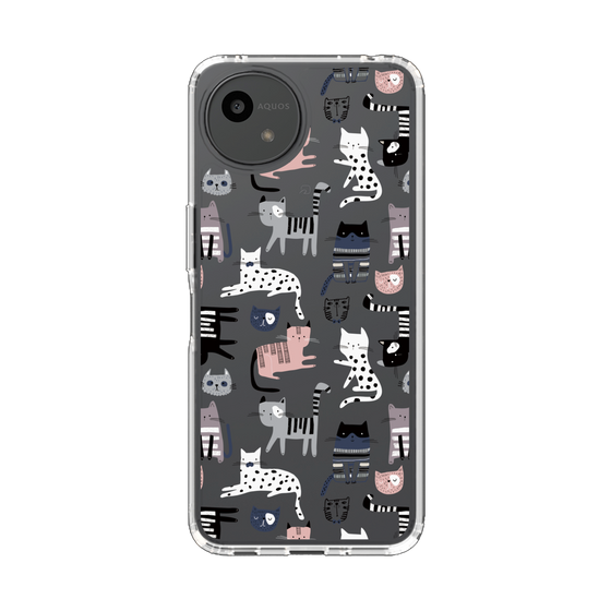スリムプロテクションケース［ Funny Cats - 03 ］