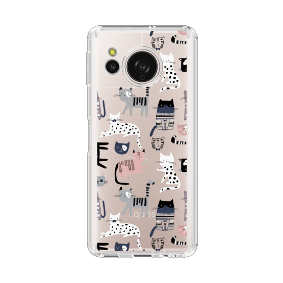 スリムプロテクションケース［ Funny Cats - 03 ］