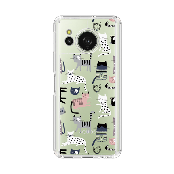 スリムプロテクションケース［ Funny Cats - 03 ］