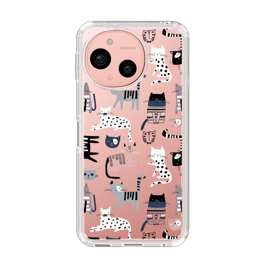 スリムプロテクションケース［ Funny Cats - 03 ］