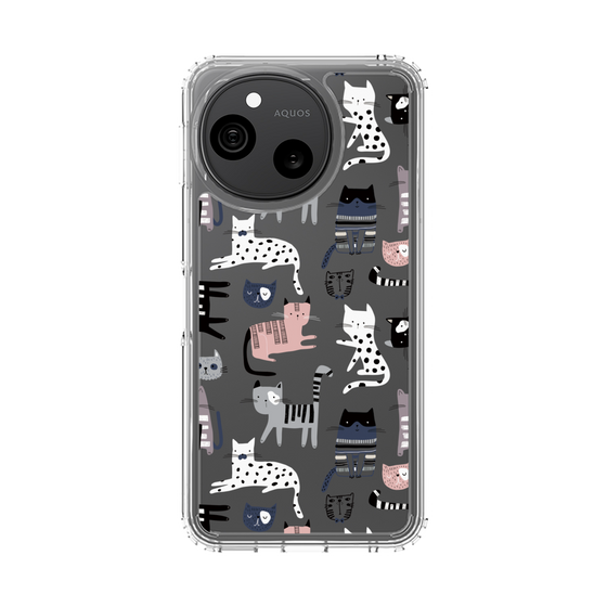 スリムプロテクションケース［ Funny Cats - 03 ］