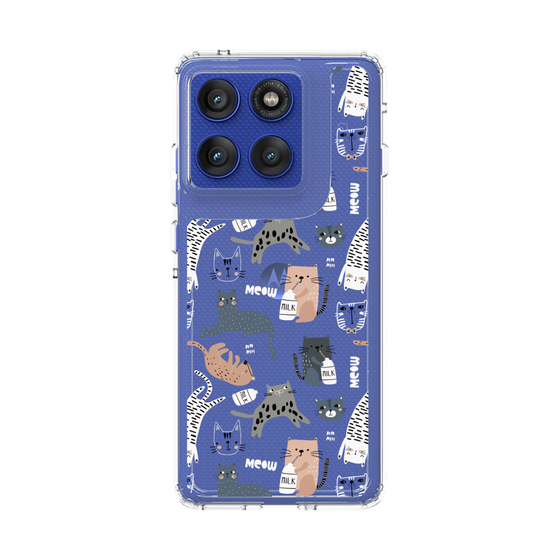 スリムプロテクションケース［ Funny Cats - 05 ］