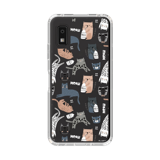 スリムプロテクションケース［ Funny Cats - 05 ］