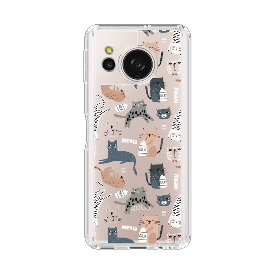 スリムプロテクションケース［ Funny Cats - 05 ］