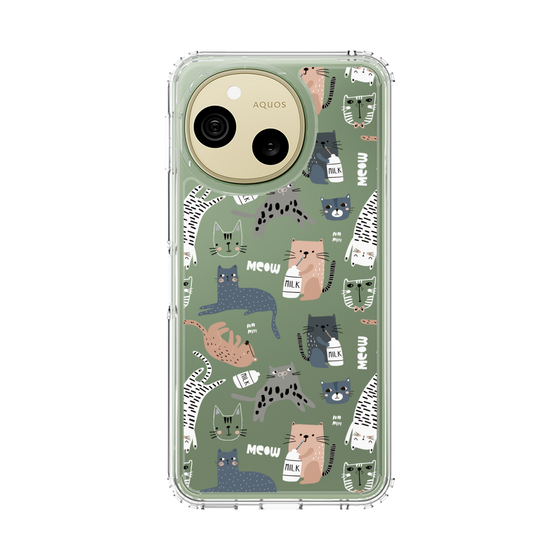 スリムプロテクションケース［ Funny Cats - 05 ］