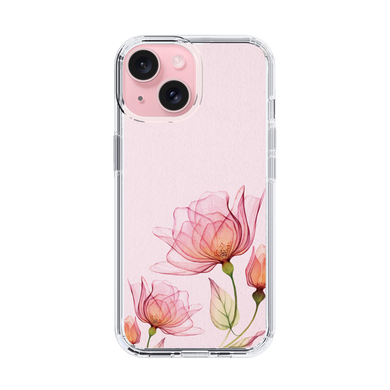 スリムプロテクションケース［ Natural Flower - Pink ］