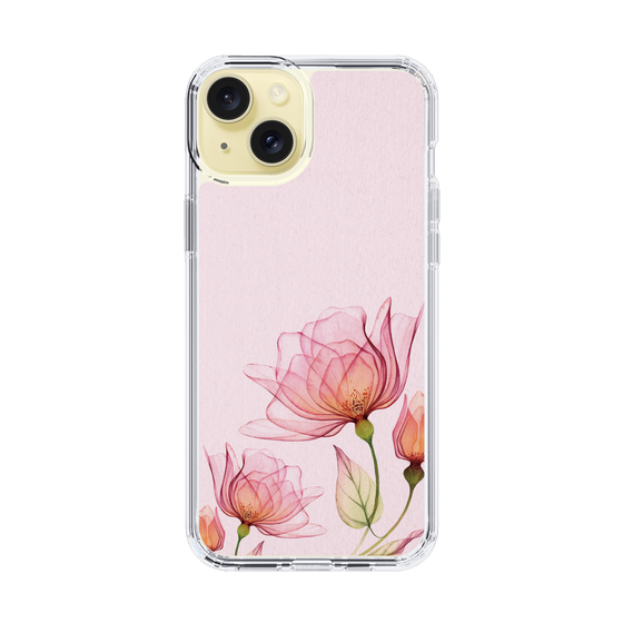 スリムプロテクションケース［ Natural Flower - Pink ］