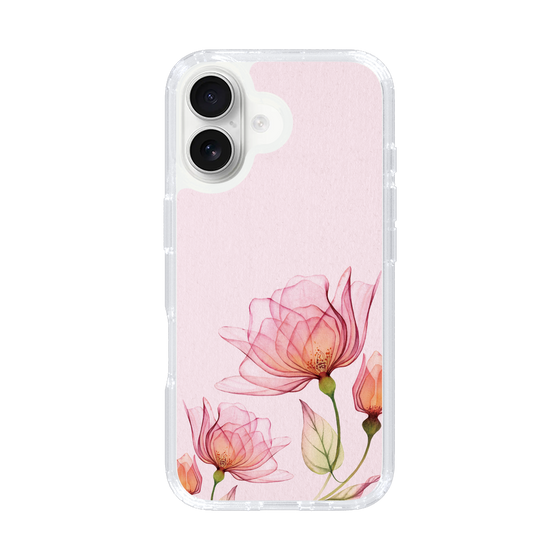 スリムプロテクションケース［ Natural Flower - Pink ］