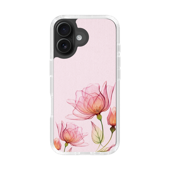 スリムプロテクションケース［ Natural Flower - Pink ］