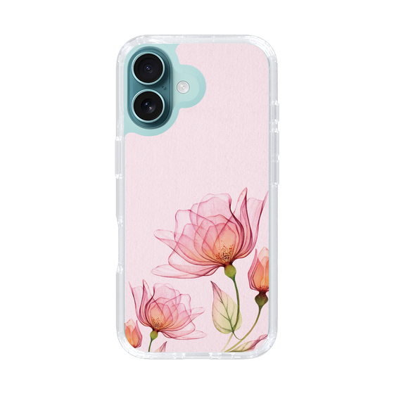 スリムプロテクションケース［ Natural Flower - Pink ］