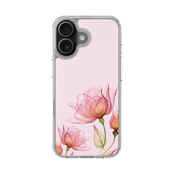 スリムプロテクションケース［ Natural Flower - Pink ］