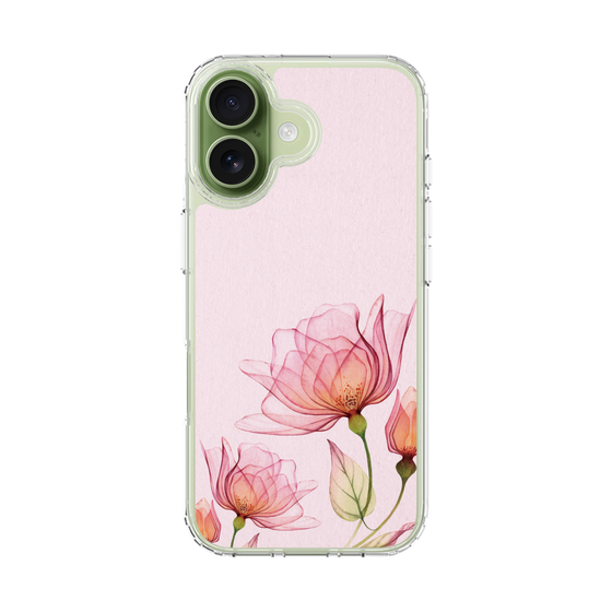 スリムプロテクションケース［ Natural Flower - Pink ］