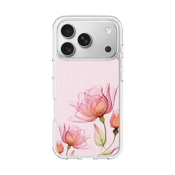 スリムプロテクションケース［ Natural Flower - Pink ］