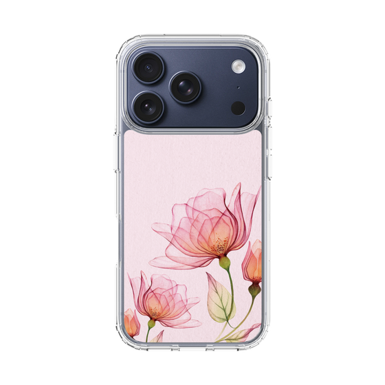 スリムプロテクションケース［ Natural Flower - Pink ］