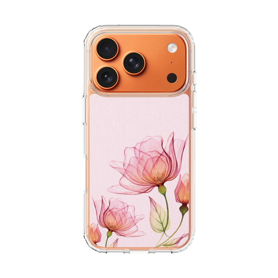 スリムプロテクションケース［ Natural Flower - Pink ］